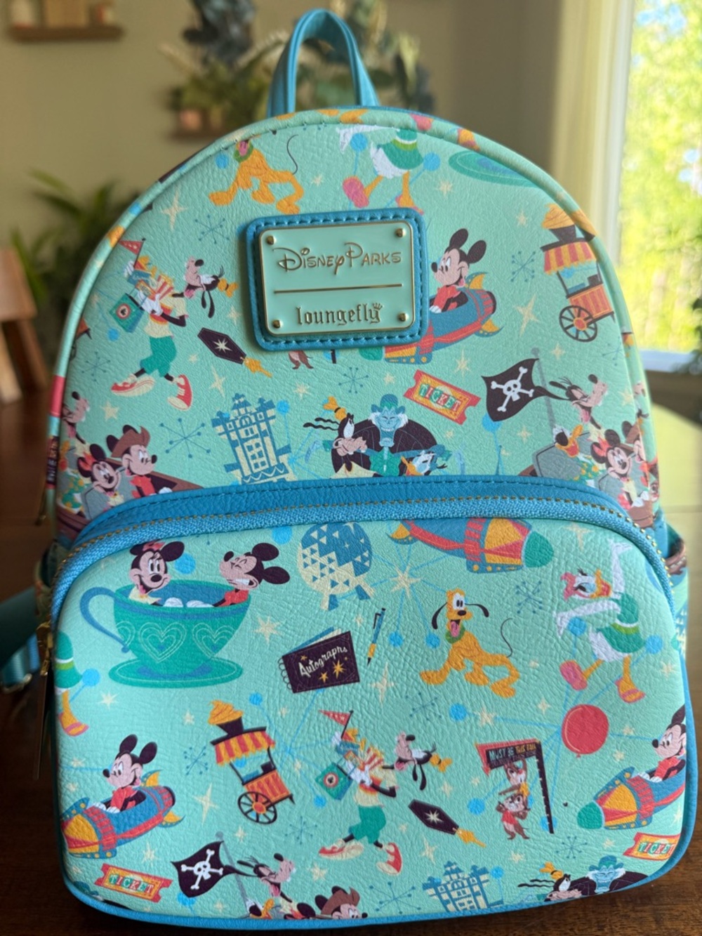 Loungefly Disney Parks Play in the Parks Character Print Mini Backpack